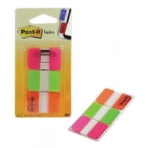 PAŠLĪPOŠIE INDEKSI POST-IT STRONG PINK/GREEN/ORANGE (3M686PGO)
